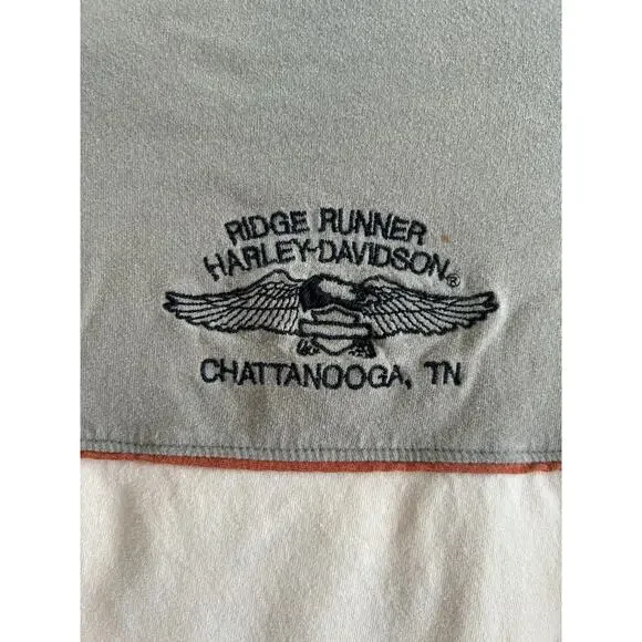 Harley Davidson Ridge Runner Chattanooga TN 2 color Long Sleeve Shirt Size XL - Picture 2 of 6
